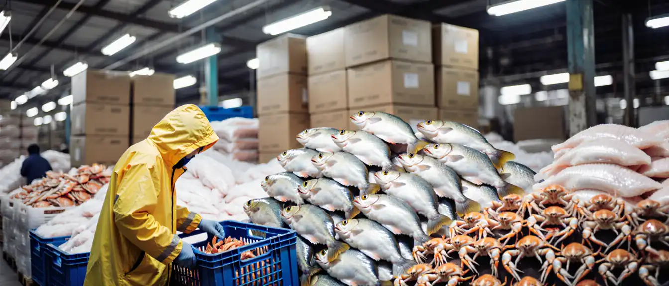 Рост денежной выручки от экспорта морепродуктов в Китай на 54% за восемь месяцев текущего года