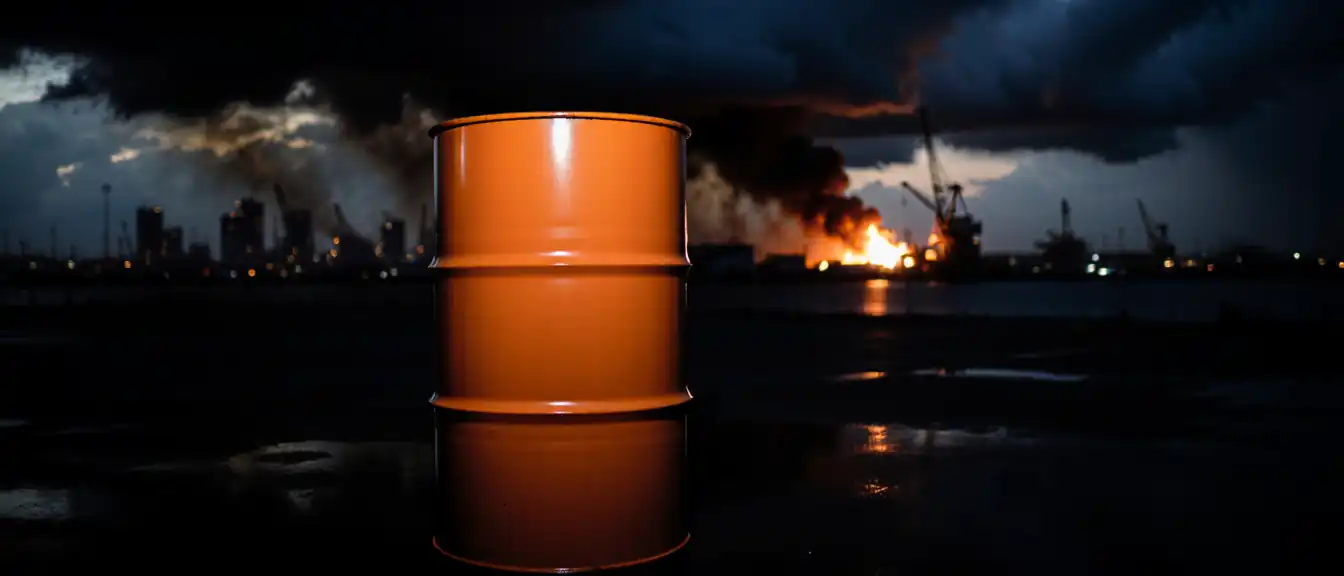 Стоимость нефти марки Brent превысила отметку в 110 долларов за баррель на фоне геополитической напряженности